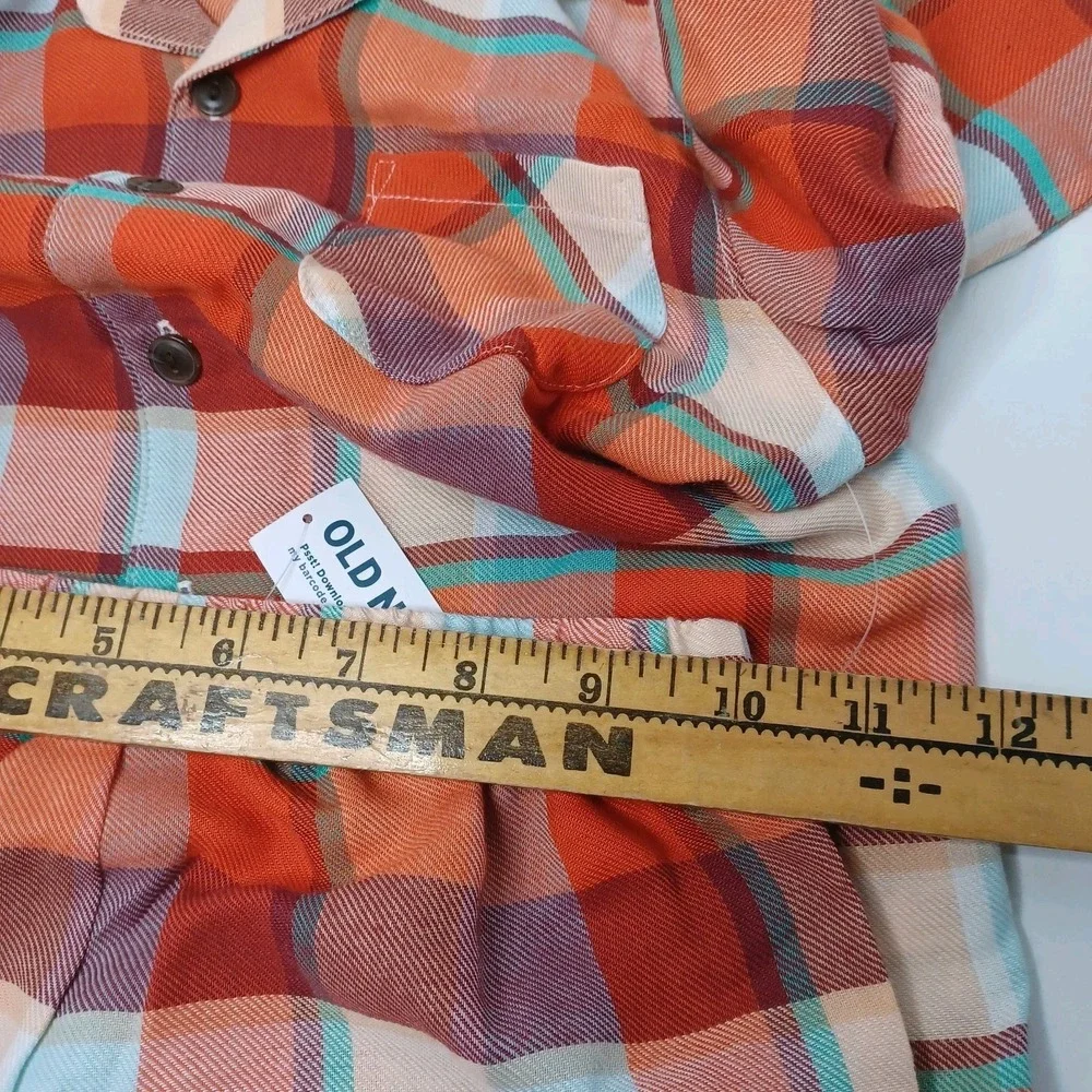 NWT Old Navy Plaid 2 piece Pajama‎ Set PJs 5T